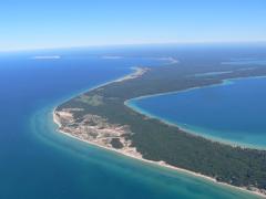 Lake Michigan Pt Betsie and Crystal Lake