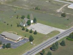 Commercial Acreage Commercial Building Aerial View 
from SW